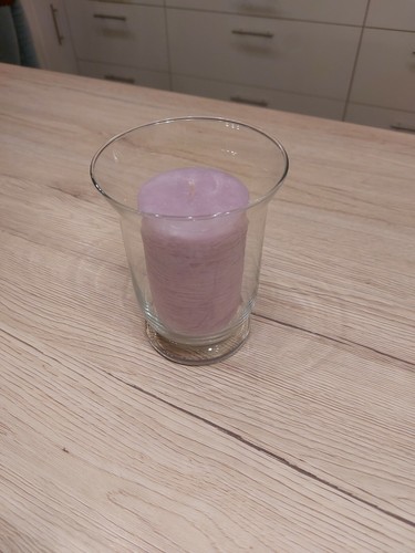 Dekoglas kerzenhalter 15cm - dekoglas,