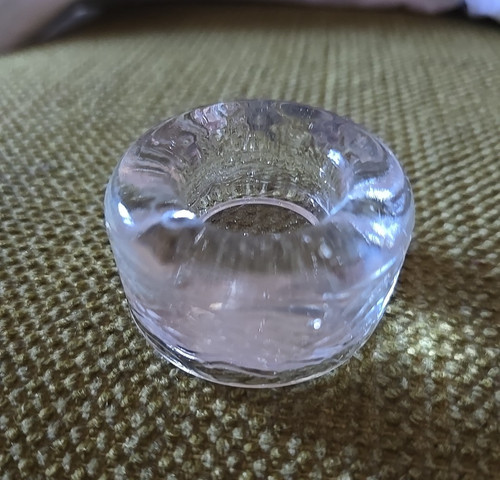 Kerzenhalter glas 5cm - glas,,