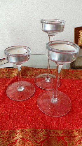 Kerzenständer trio glas - kerzenstÄnder,