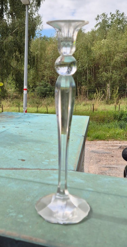 Kerzenständer glas hoch - glas,