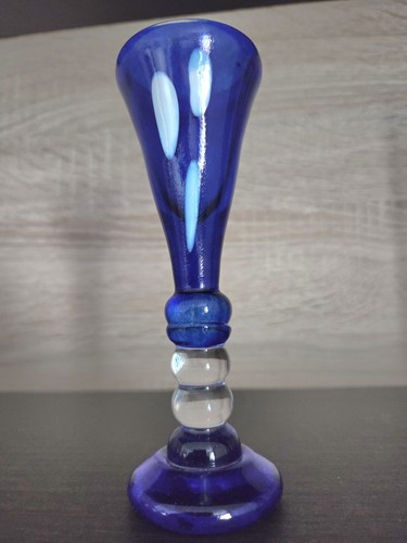 Blaue vase kerzenständer aus - blaue, vase/kerzenständer