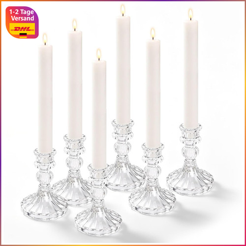 Kerzenständer glas stück - kerzenständer,