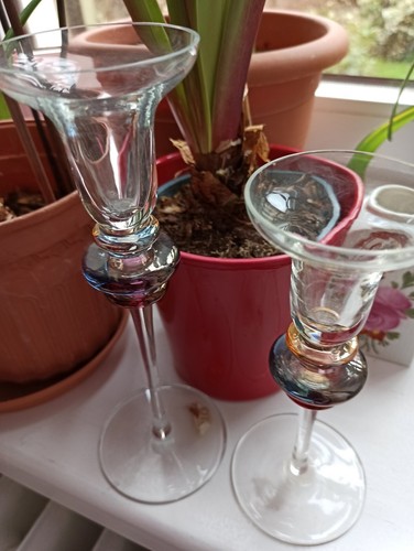 Kerzenständer aus glas ca - 2,